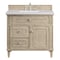 James Martin Vanities 36'' Single Vanity, Whitewashed Oak w/ 3 CM White Zeus Quartz Top 424-V36-WWO-3WZ - alternate 1